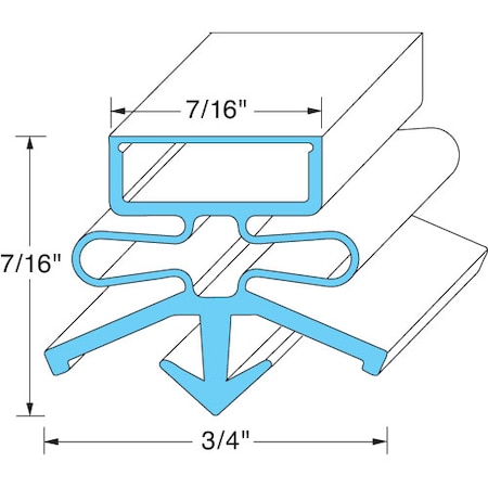 Gasket, Door - 18-3/4 X 30